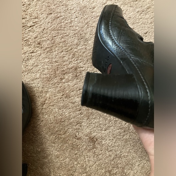 Clarks Artisan Double Strap Black Mary Jane Size 8m - Picture 13 of 17